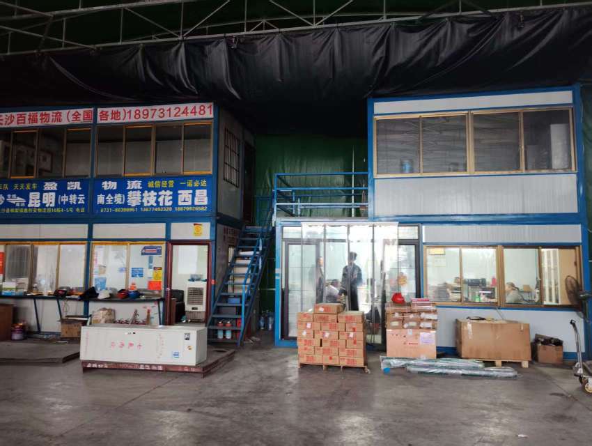 盈凯物流园区档口实景